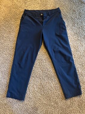 lululemon athletica Navy Slim Chino Pants